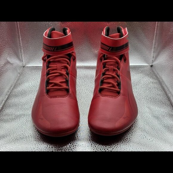 RARE 🚀 Sz 10.5 PUMA Scuderia Ferrari AEROCAT Mid Drift Cat SHOES 306856 02 Men - Picture 6 of 15
